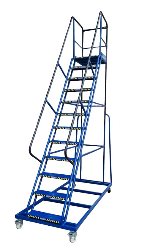 escalera con ´lataforma
