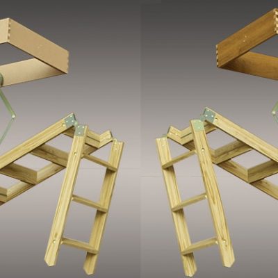 escalera para altillo