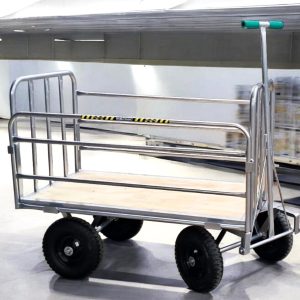 zorra con lanza de arrastre