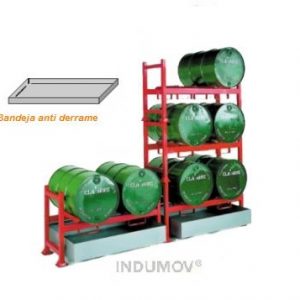 Soporte Apilable Para Dos Tambores