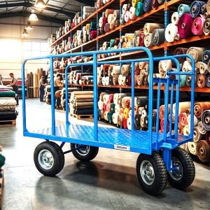 ZORRA DE CARGA PARA MOVER ROLLOS DE TELAS