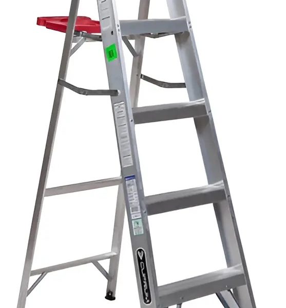escalera tijera de aluminio