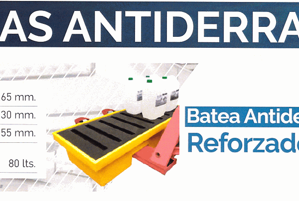 Batea Plastica antiderrames