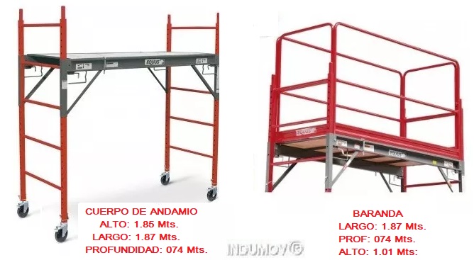 Andamio multifuncion
