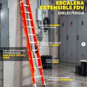 Escalera Extensible De fibra