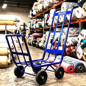 carro de cuatro ruedas para mover rollos