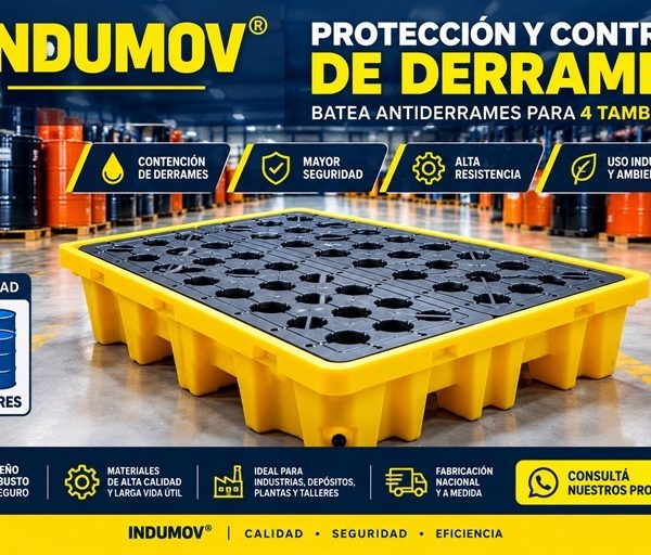 Batea Antiderrames De Plastico