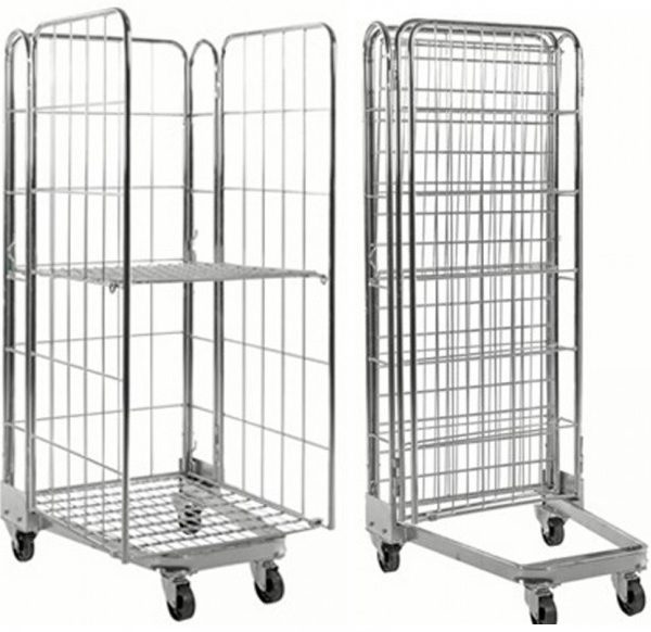 Roll contenedor encastrable con estante rebatible INDUMOV