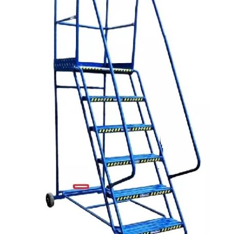 ESCALERA RODANTE TIPO BURRO PLEGABLE