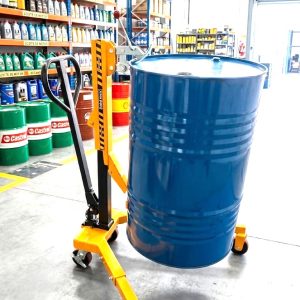 transportador vertical para tambores metalicos
