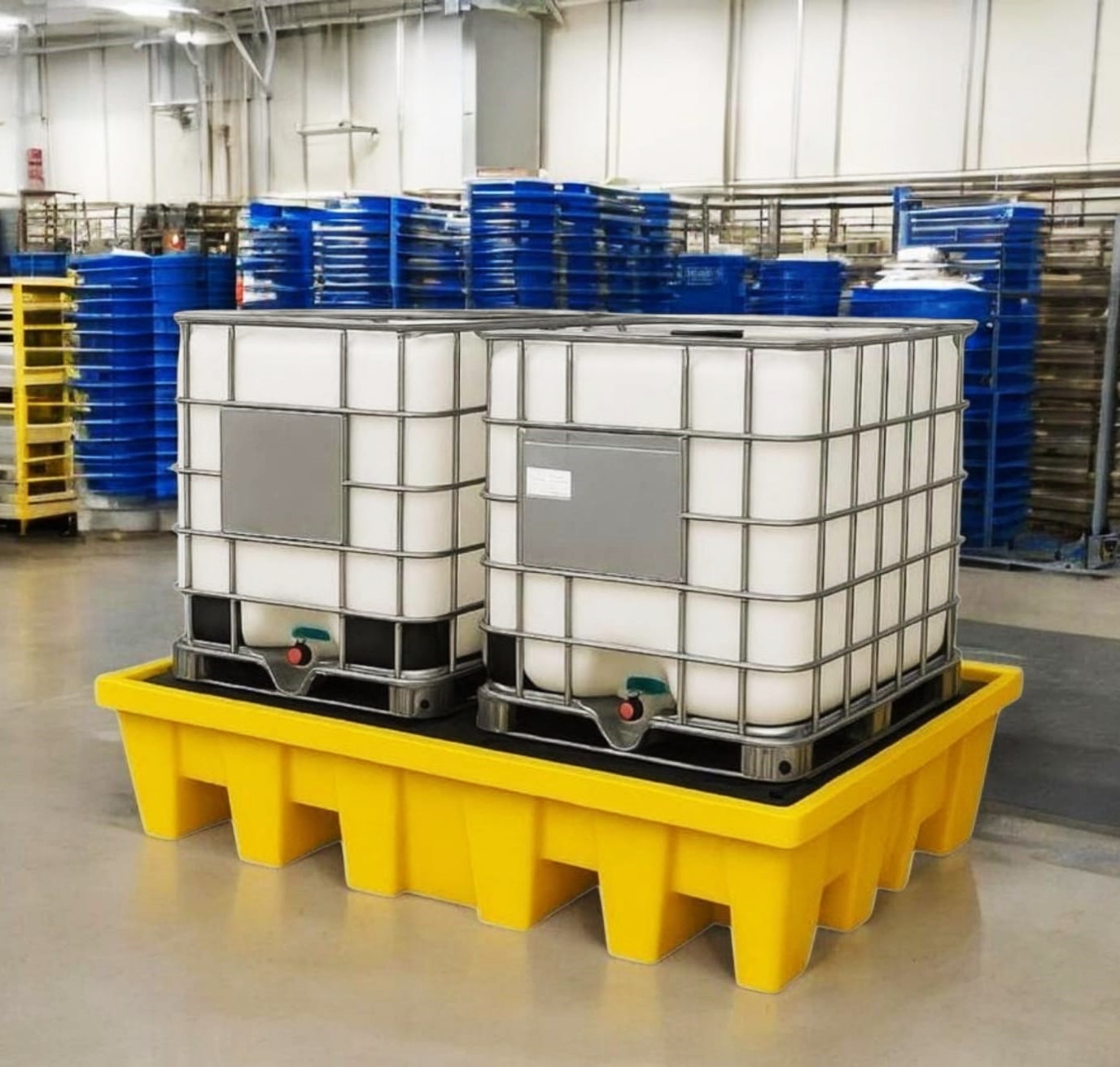 batea antiderrames plastaico para BINS