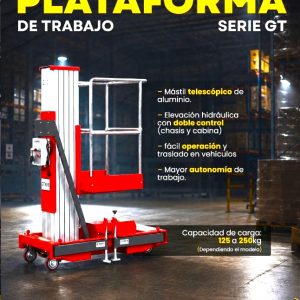 PLATAFORMA DE TRABAJO ALTURAS
